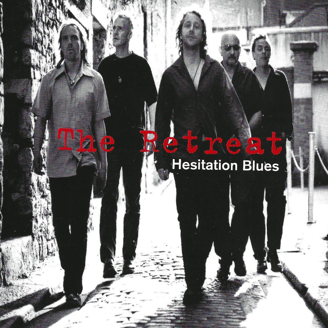 Hesitation Blues mini-single artwork showing the band 