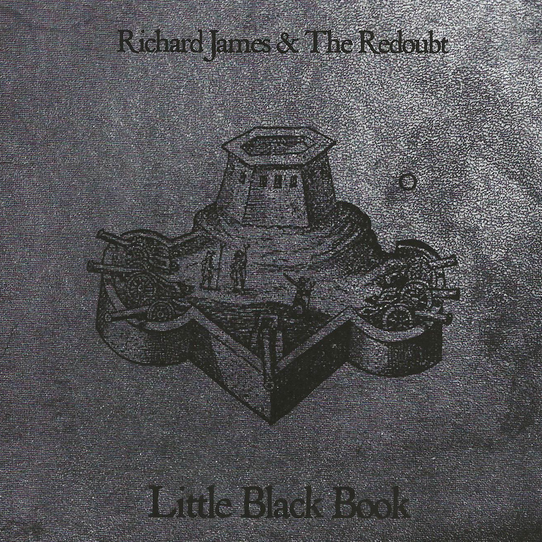 Little Black book by David James and the Redoubt. Album cover artwork
